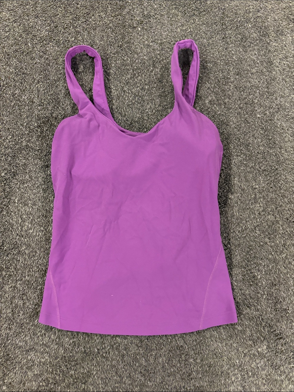 lululemon athletica Purple Scoop-Neck Tank